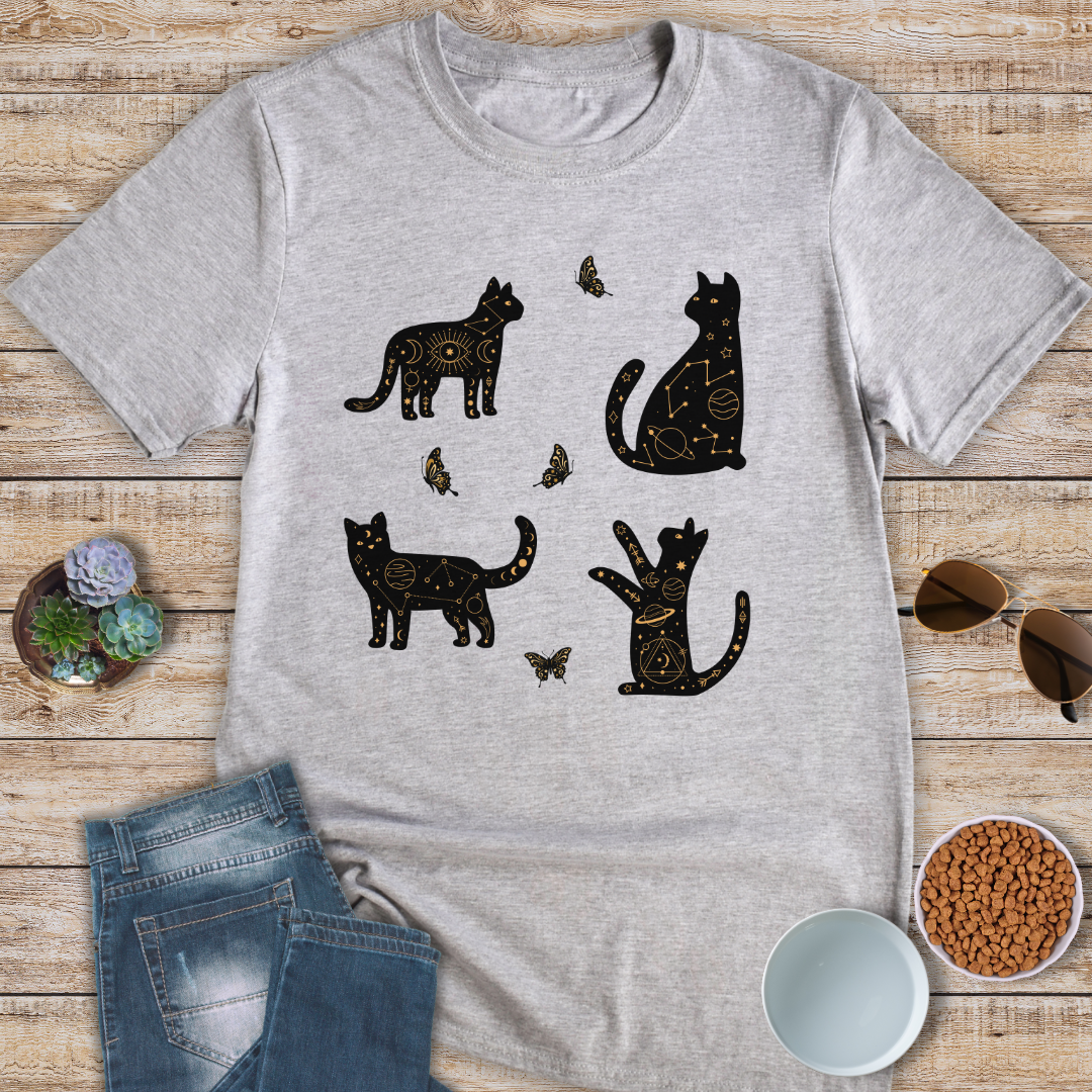 Cats and Constellations T-Shirt