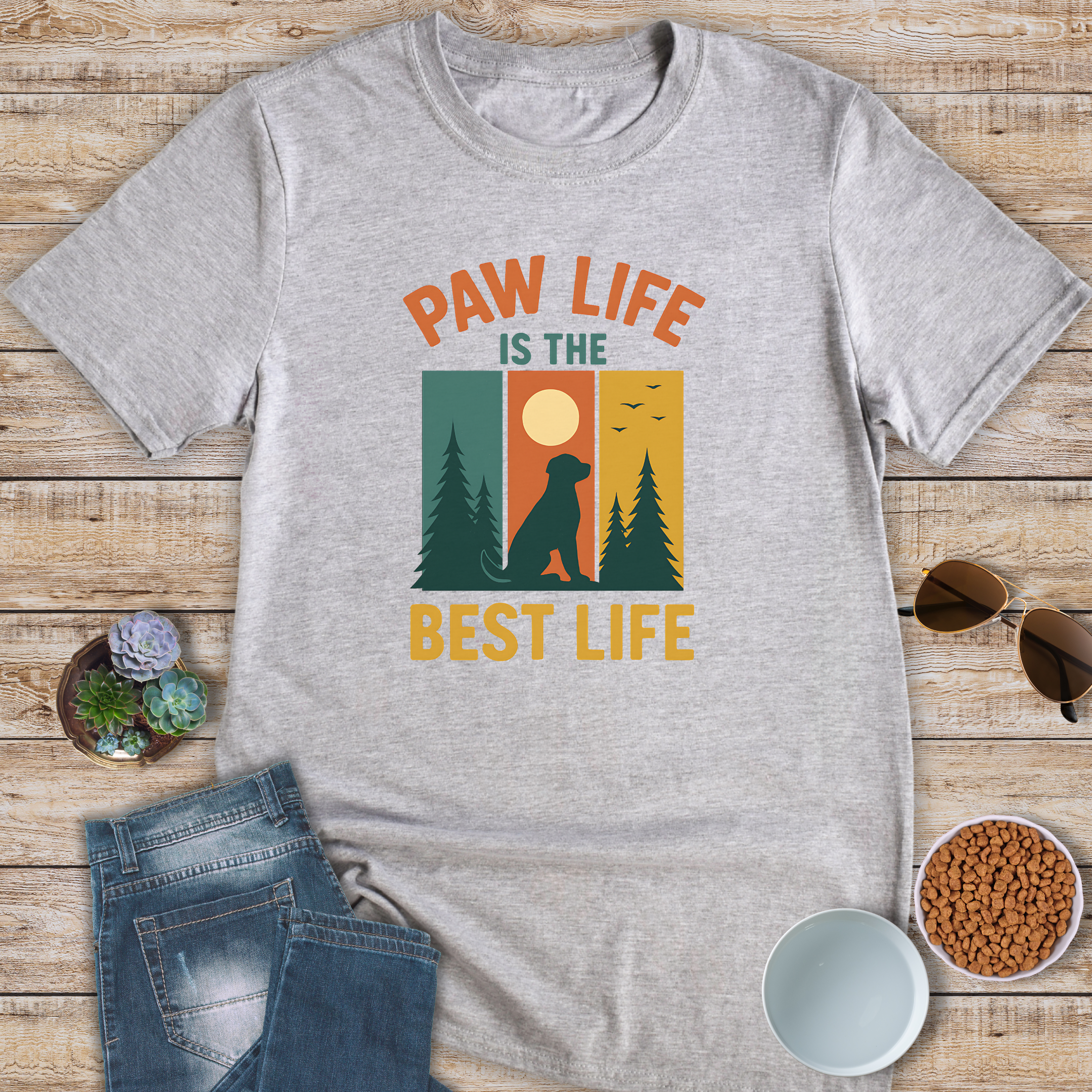 Paw Life Is The Best Life T-Shirt