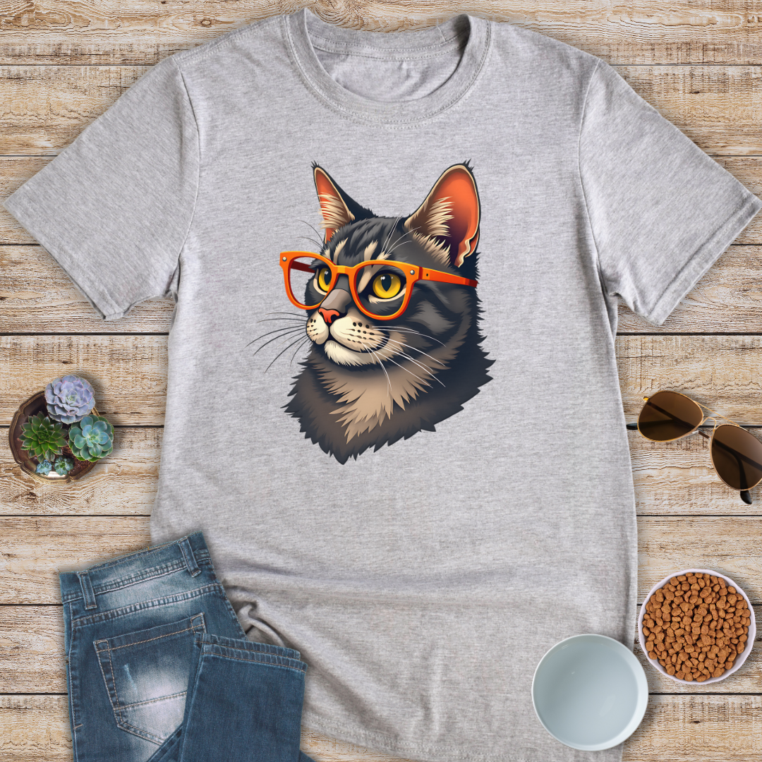 Intelligent Cat T-Shirt